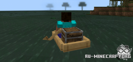  Swamp Boat  Minecraft PE 1.13