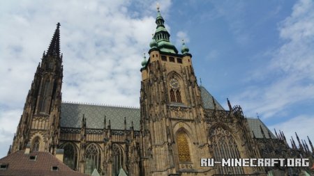  Prague Vitus Cathedral  Minecraft