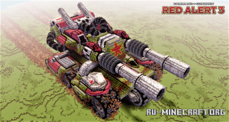  Apocalypse Tank - Red Alert 3  Minecraft