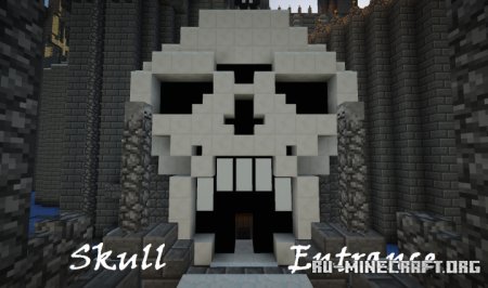  Skull Entrance  Minecraft