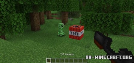 Скачать TNT Cannon Gun для Minecraft PE 1.12