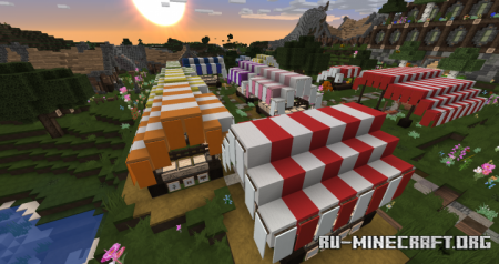 Скачать Market Stalls для Minecraft