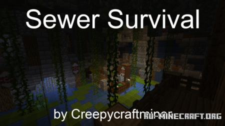  Sewer Survival  Minecraft