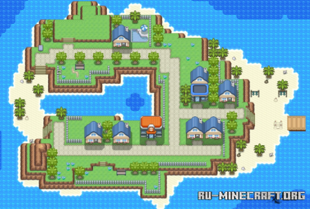  Angelure Town - Pokemon Uranium  Minecraft