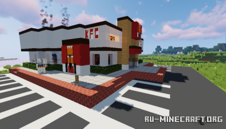  KFC Restaurant  Minecraft