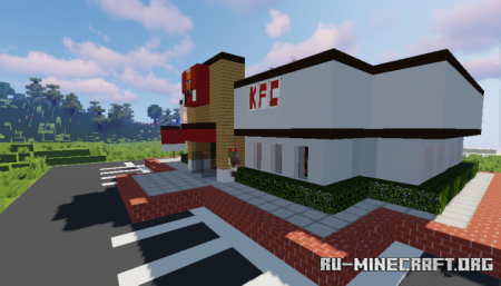  KFC Restaurant  Minecraft