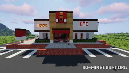  KFC Restaurant  Minecraft