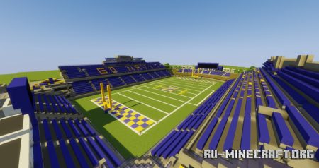  Navy Football Stadium  Minecraft