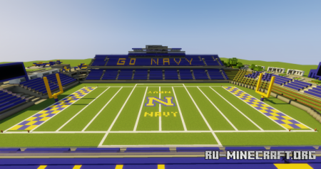  Navy Football Stadium  Minecraft