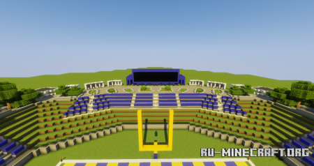  Navy Football Stadium  Minecraft