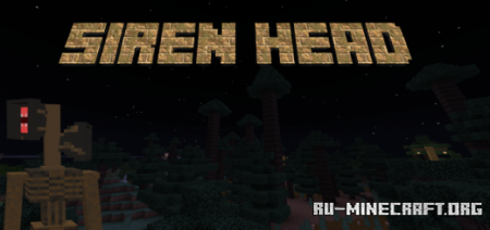  Siren Head  Minecraft PE 1.14