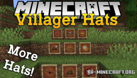  Villager Hats  Minecraft 1.14.4