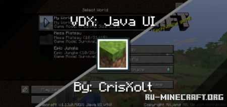  Vanilla Deluxe: Java UI  Minecraft PE 1.14