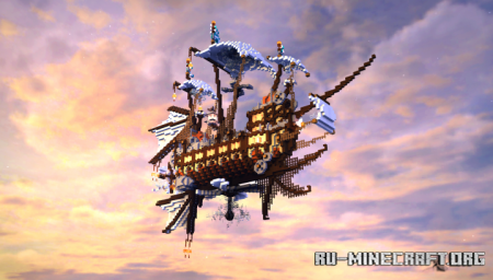  Steampunk Airship  Minecraft