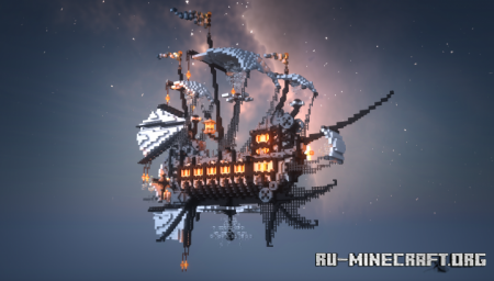  Steampunk Airship  Minecraft
