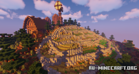  Hillside Farm  Minecraft