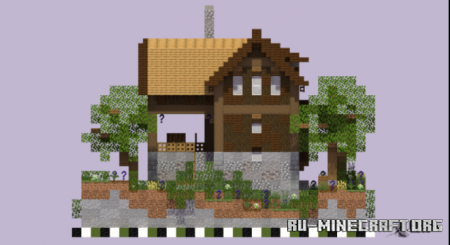  Riverside Cabin  Minecraft