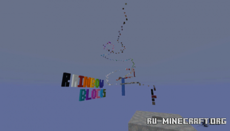 Rainbow Blocks  Minecraft