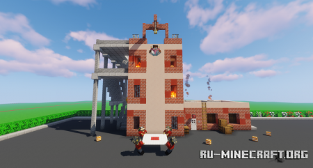  Modern Fire Department  Minecraft