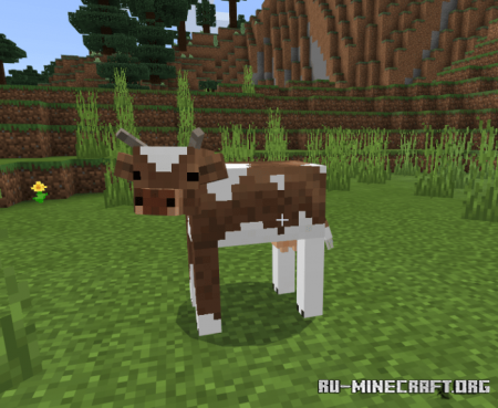  Cuter Vanilla Cows  Minecraft PE 1.13