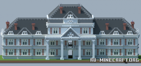  French Influenced Mansion  Minecraft