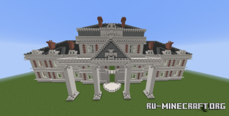  French Influenced Mansion  Minecraft