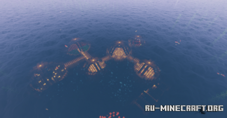  Underwater Base by GlitchAlmanza  Minecraft