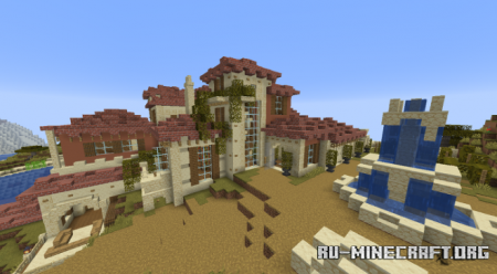  Italian Villa by Triangle_God  Minecraft