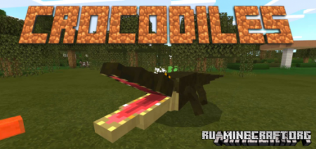 Скачать Crocodiles для Minecraft PE 1.13