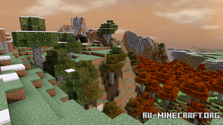 Autumn Birch  Minecraft PE 1.13