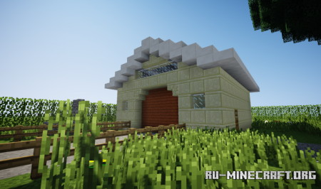  Yellow Country Gable Alpine Home  Minecraft