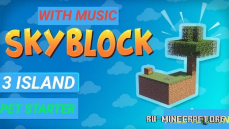  Skyblock With Music  Minecraft