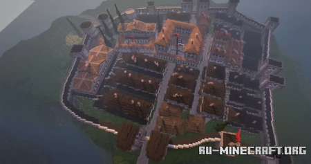  Roman Castle by haraxx  Minecraft