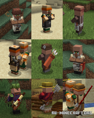  Villagers Enhanced  Minecraft 1.14