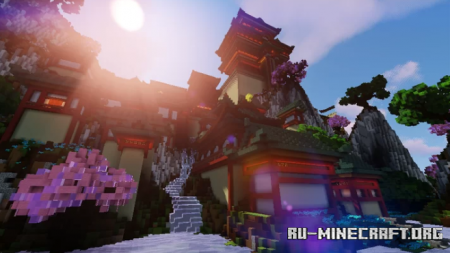  Old Creation (Japanese catle)  Minecraft