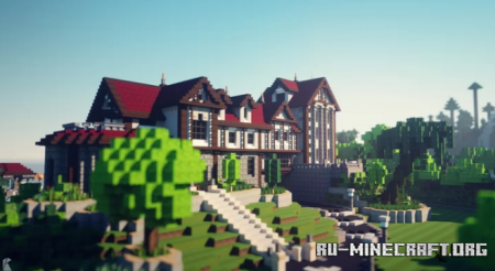  Seaside Mansion  Minecraft