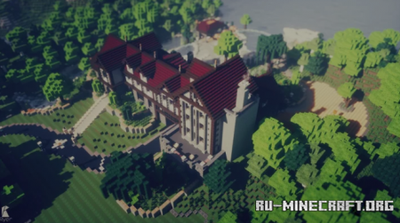  Seaside Mansion  Minecraft