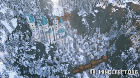  Snowfall Castle  Minecraft