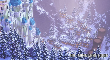  Snowfall Castle  Minecraft