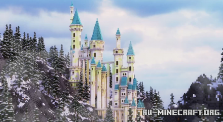  Snowfall Castle  Minecraft