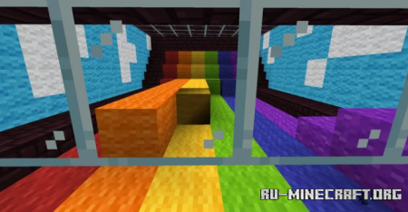  Rainbow Waves Game  Minecraft
