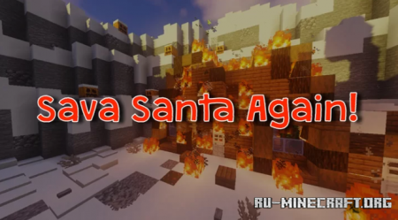  Save Santa Again! - A Christmas Adventure  Minecraft
