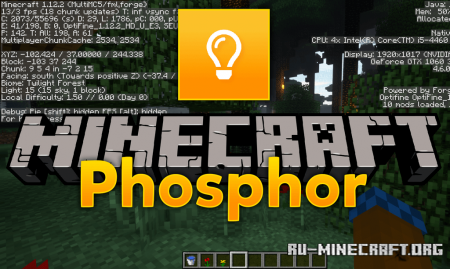  Phosphor  Minecraft 1.14.4