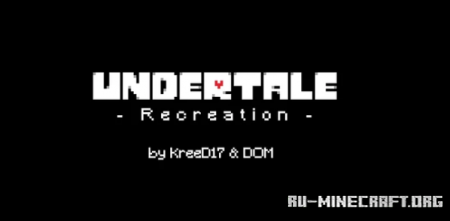  Undertale Recreation  Minecraft