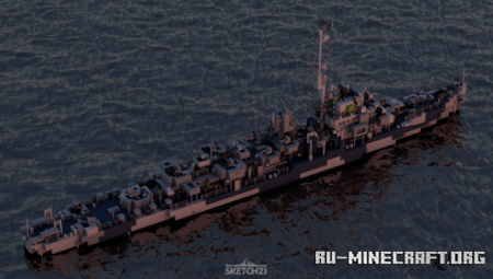  USS Slater (DE-766)  Minecraft