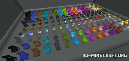  Just Chairs  Minecraft PE 1.14