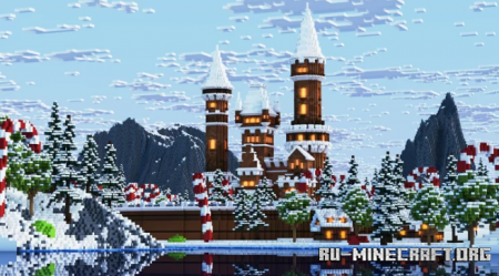  Gingerbread Village  Minecraft