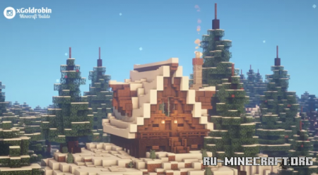  Goldrobin's Mansion - X-MAS Editon  Minecraft