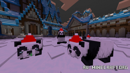  Vanilla Christmas Mobs  Minecraft PE 1.14