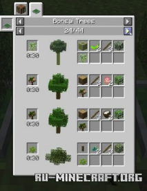  Bonsai Trees  Minecraft 1.14.4